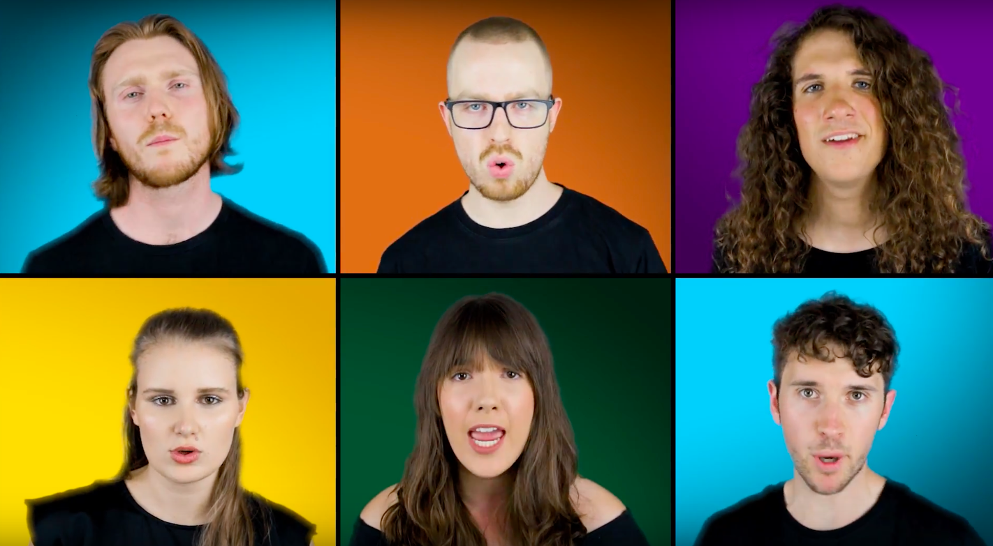 New Video from A Cappella Video Champions Drums of War Vocal Australia
